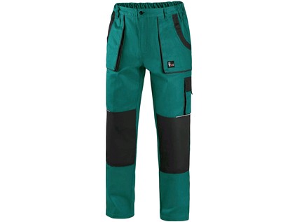 Kalhoty do pasu CXS LUXY JOSEF, pánské, zeleno-černé, vel. 60